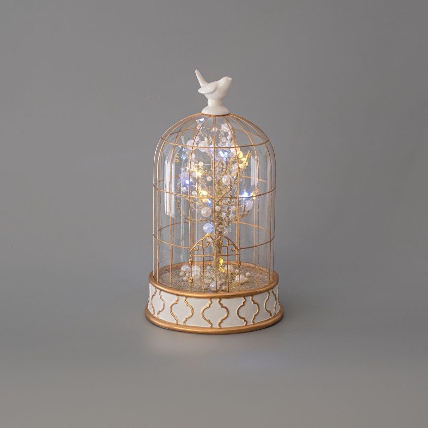 LED Božićna dekoracija 12xLED/3xAAA toplo bijela