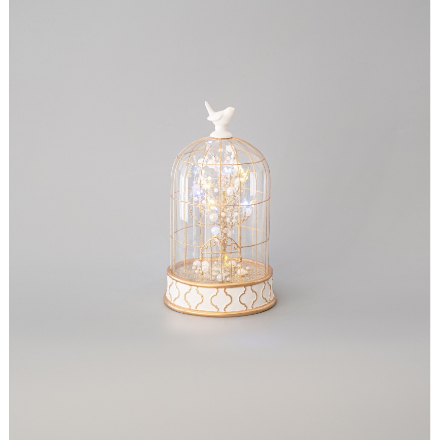 LED Božićna dekoracija 12xLED/3xAAA toplo bijela