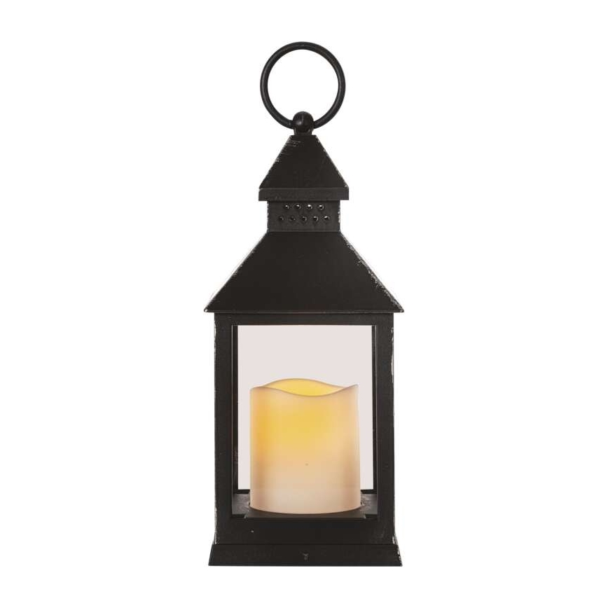 LED Božićna dekoracija 1xLED/3xAAA crna