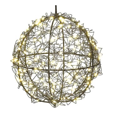 LED božićna dekoracija 200xLED/230V promjer 20 cm