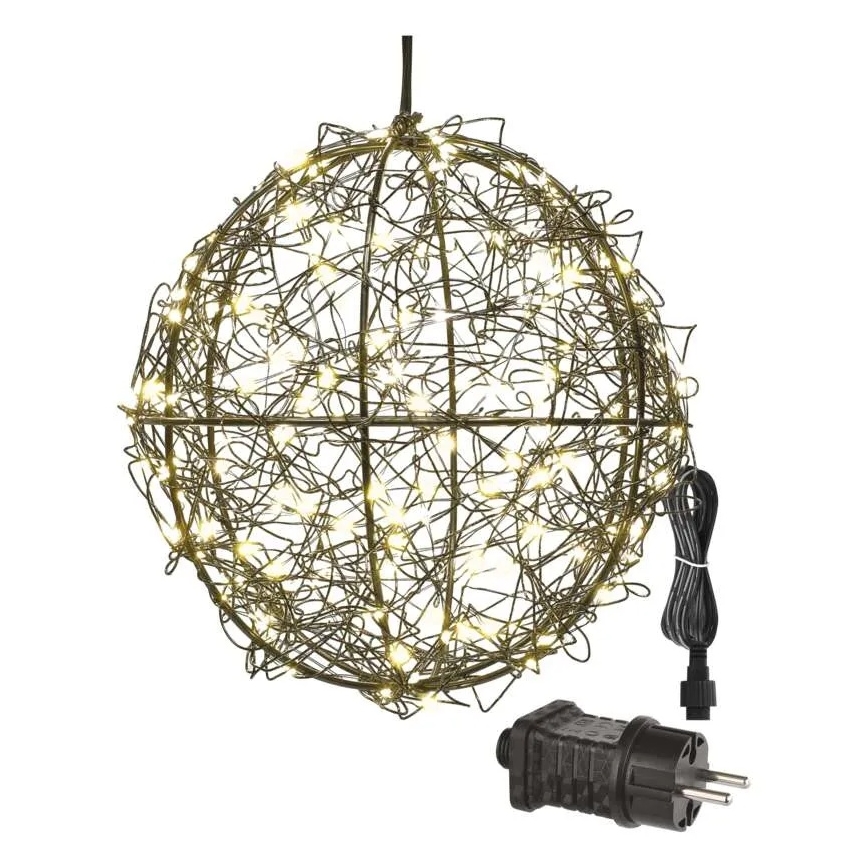 LED božićna dekoracija 200xLED/230V promjer 20 cm