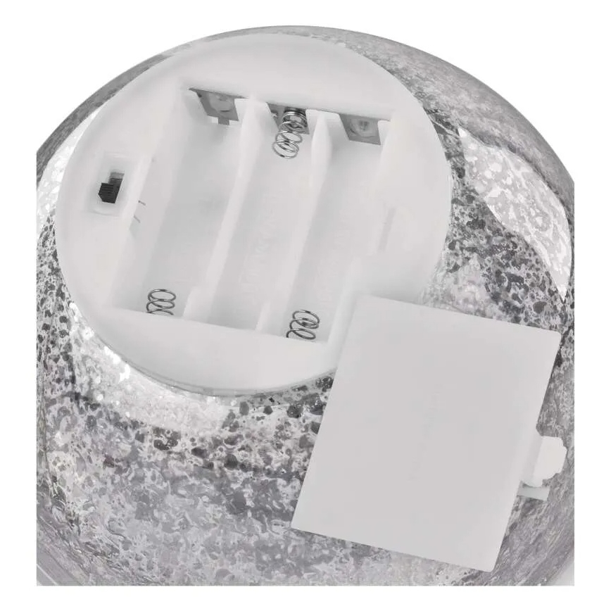 LED božićna dekoracija 20xLED/3xAA kugla promjera 15 cm