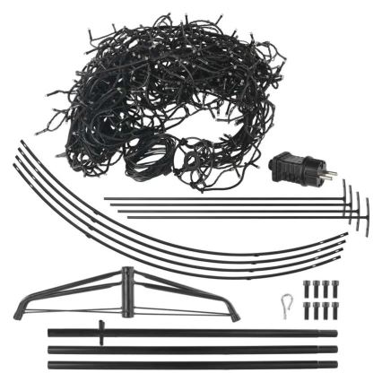 LED božićna dekoracija 480 LED/230 V IP44 180 cm