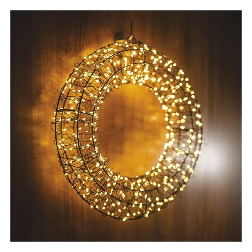 LED božićna dekoracija, 480 LED, 230 V, promjer 38 cm