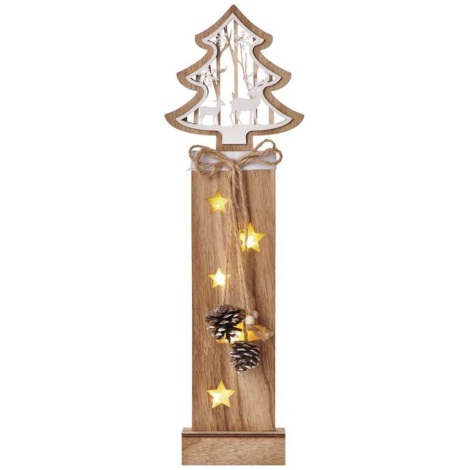 LED Božićna dekoracija 5xLED/2xAA drvce