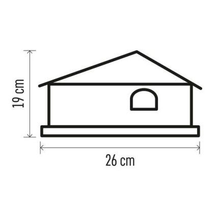 LED Božićna dekoracija 5xLED/3xAA