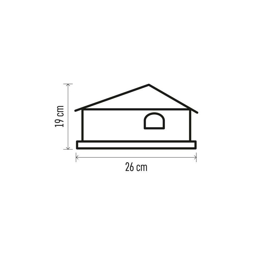 LED Božićna dekoracija 5xLED/3xAA
