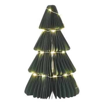 LED božićna dekoracija - božićni bor, 35xLED/2xAA