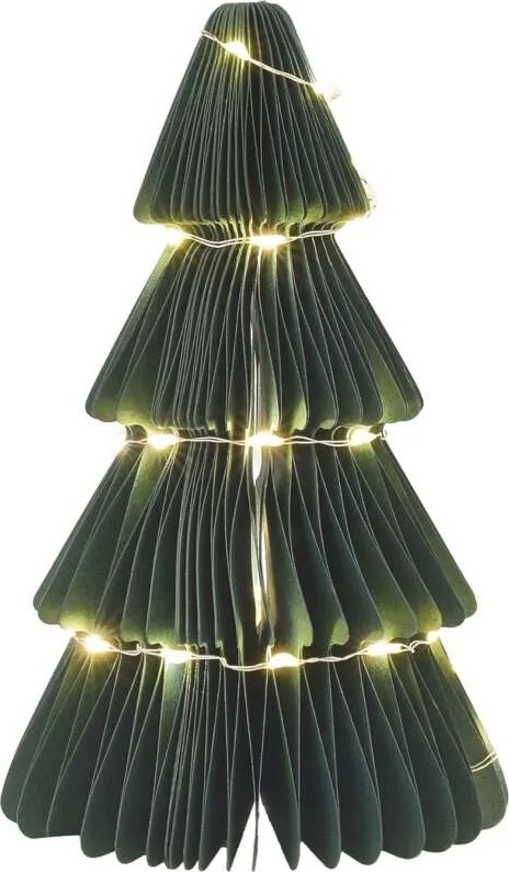 LED božićna dekoracija - božićni bor, 35xLED/2xAA