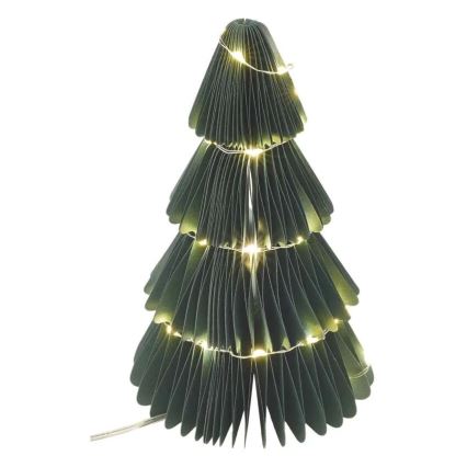 LED božićna dekoracija - božićni bor, 35xLED/2xAA