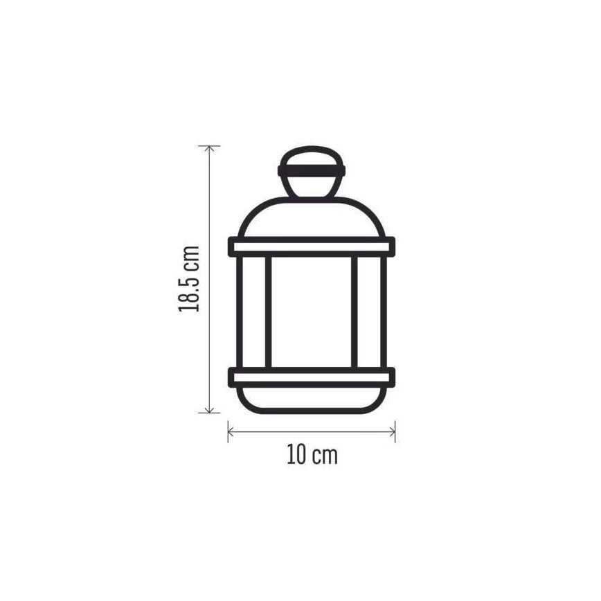 LED Božićna dekoracija LED/1xCR2032 topla bijela
