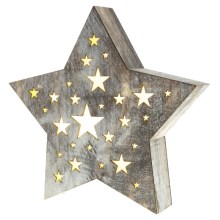 LED Božićna dekoracija LED/2xAA zvijezda