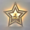 LED Božićna dekoracija LED/2xAA zvijezda