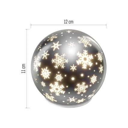 LED božićna zavjesa 70xLED/3,6W 567x125 cm topla bijela
