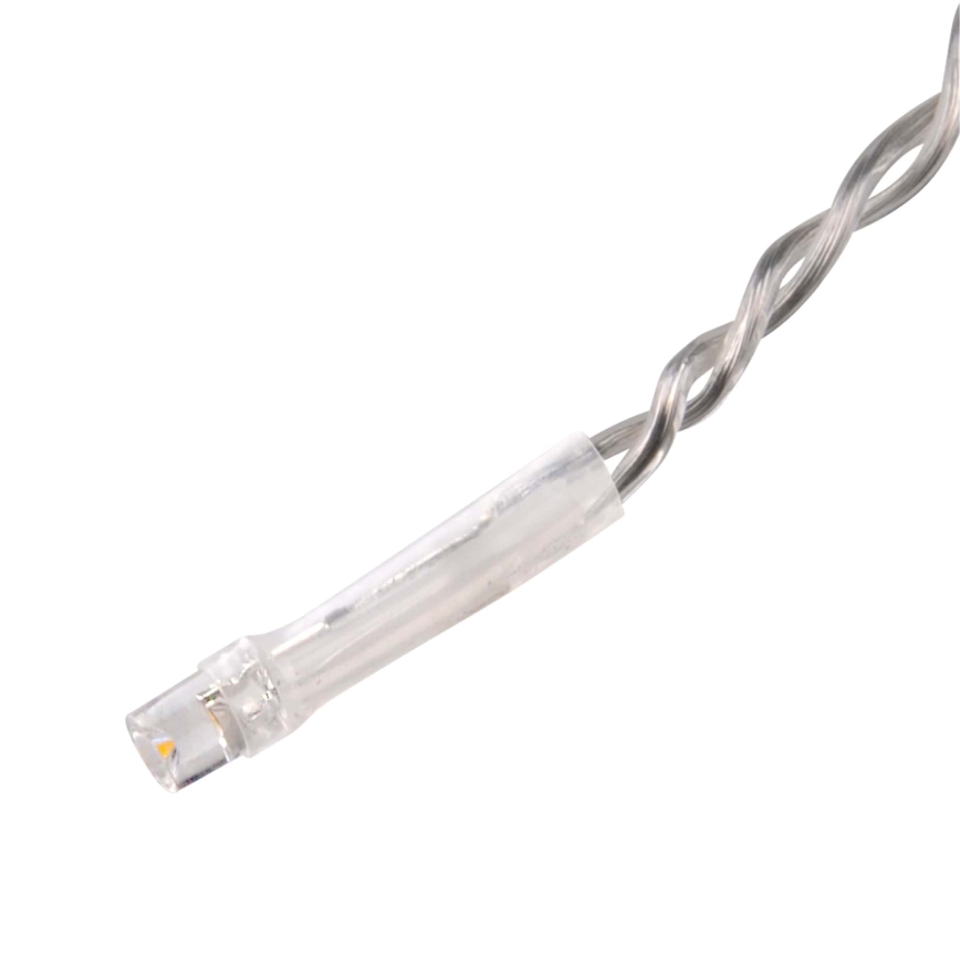 LED božićna zavjesa ESTELLA 47xLED/8 funkcija 3,5 m topla bijela