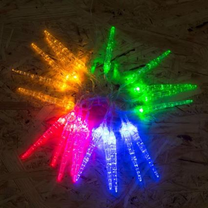 LED Božićne lampice 20xLED 2,25m multicolor sige