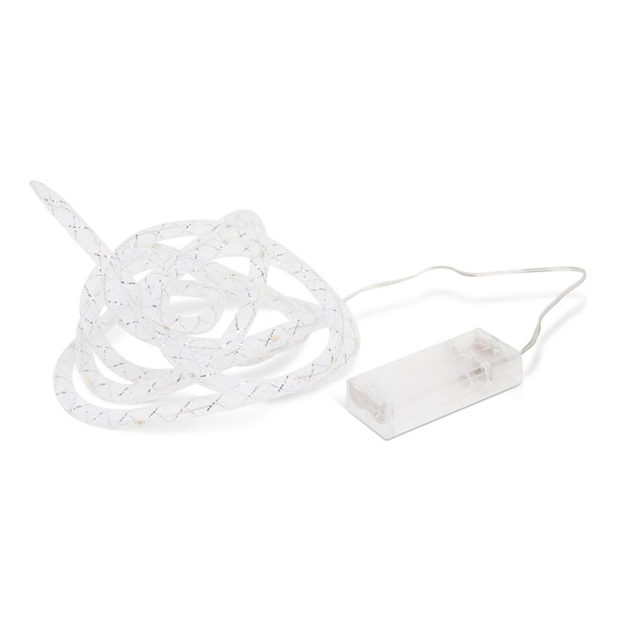 LED Božićne lampice 20xLED 2,3m topla bijela