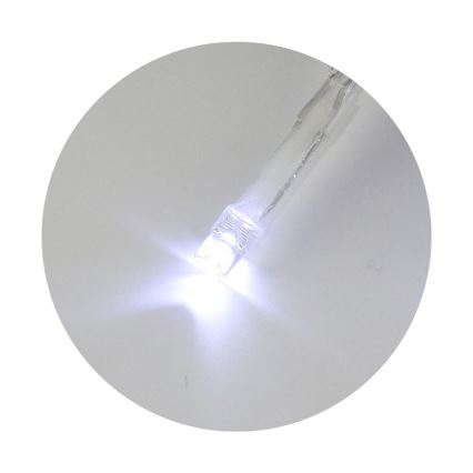 LED Božićne lampice 20xLED/2 funkcije 2,4m hladna bijela