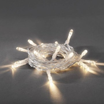 LED Božićne lampice 20xLED/2xAA 3,35m