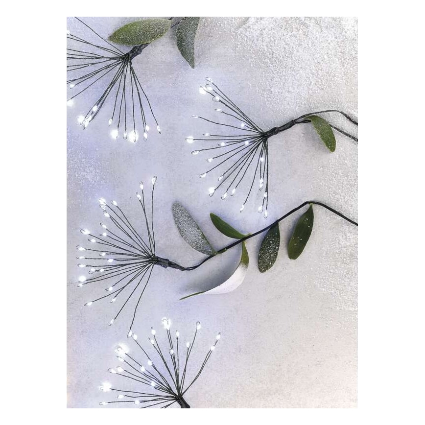 LED božićne lampice 450xLED 8+3 m hladno bijela