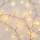 LED Božićni lanac 100xLED 2,7m topla bijela