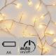 LED Božićni lanac 100xLED 2,7m topla bijela
