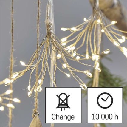 LED Božićni lanac 150xLED/5,35m topla bijela