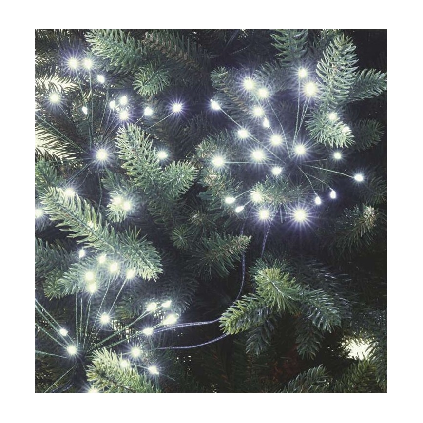 LED Božićni lanac 300xLED/8,2m hladna bijela