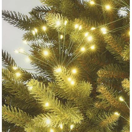 LED Božićni lanac 300xLED/8,2m topla bijela