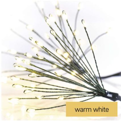 LED Božićni lanac 300xLED/8,2m topla bijela
