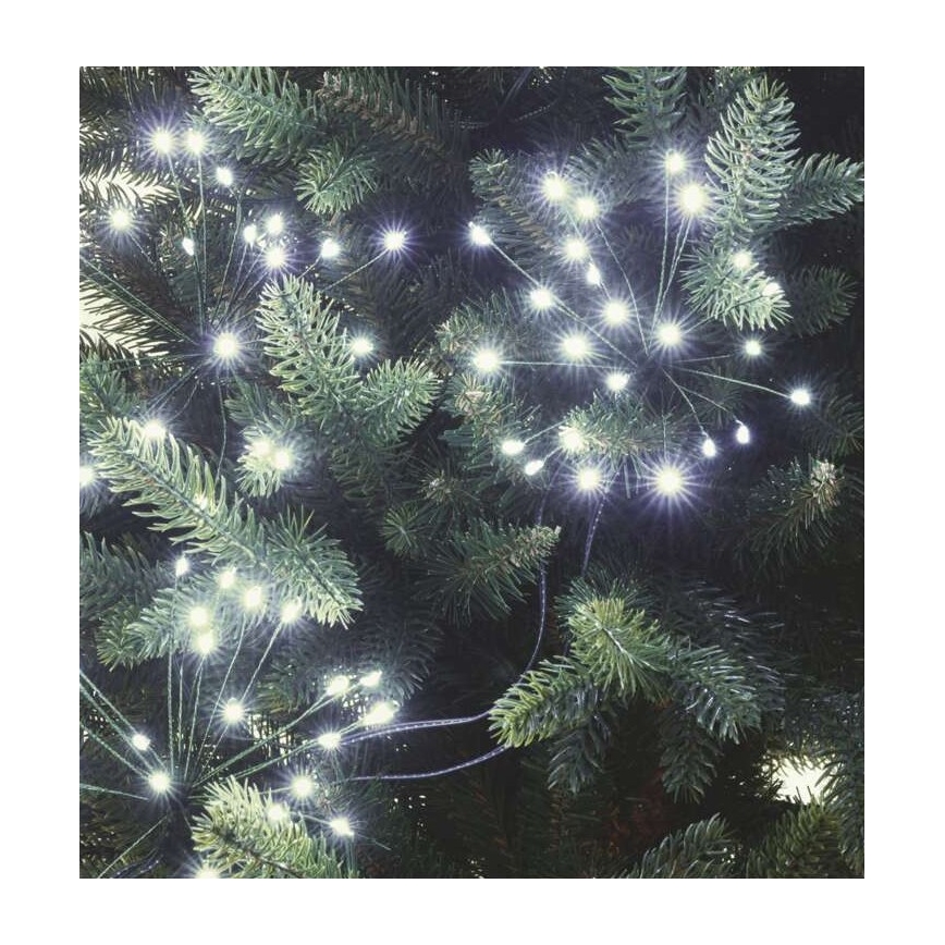 LED Božićni lanac 450xLED/11m hladna bijela