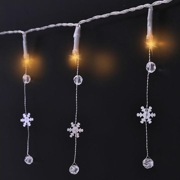 LED Božićni niz 20xLED/2xAA 2m topla bijela