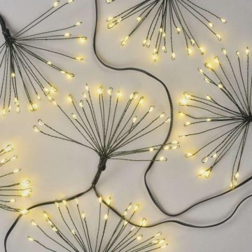 LED božićni niz 300xLED 5,2+3 m topla bijela