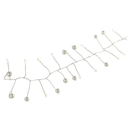 LED božićni niz 40xLED/3xAA 1,5 m toplo bijela