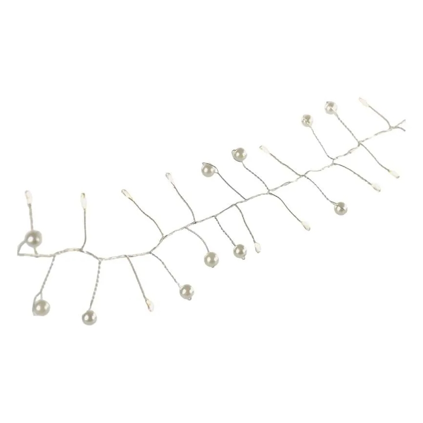 LED božićni niz 40xLED/3xAA 1,5 m toplo bijela