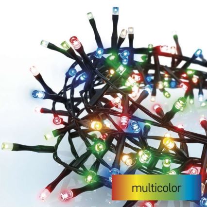 LED Božićni vanjski lanac 300xLED/11m IP44 višebojni