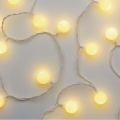 LED Božićni vanjski lanac 40xLED/9m IP44 topla bijela