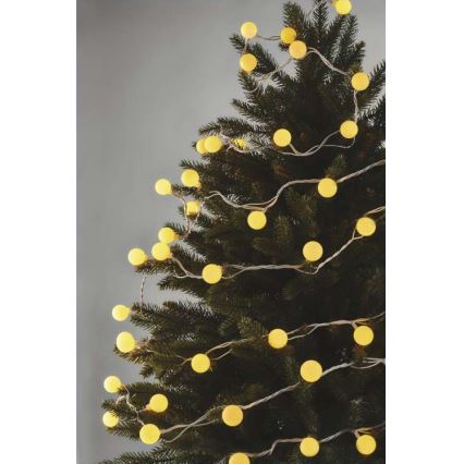 LED Božićni vanjski lanac 40xLED/9m IP44 topla bijela