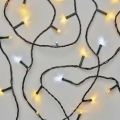 LED Božićni vanjski lanac 80xLED/2 funkcije 13m IP44 topla/hladna bijela