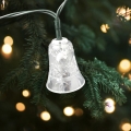LED božićni vanjski niz 20xLED/2xAA 2,2 m IP44 višebojni zvončići
