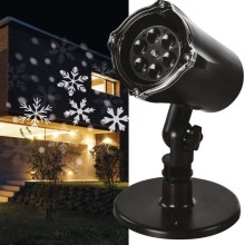 LED Božićni vanjski projektor LED/3,6W/230V IP44 hladna bijela