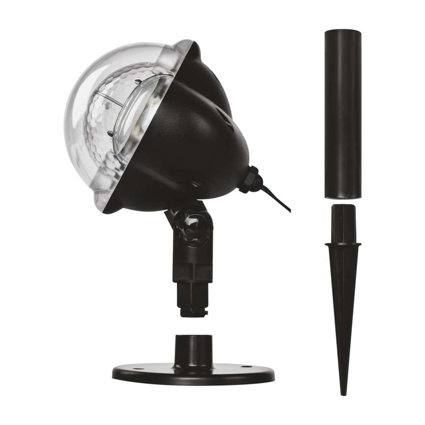 LED Božićni vanjski projektor LED/4W/230V IP44 hladno bijela