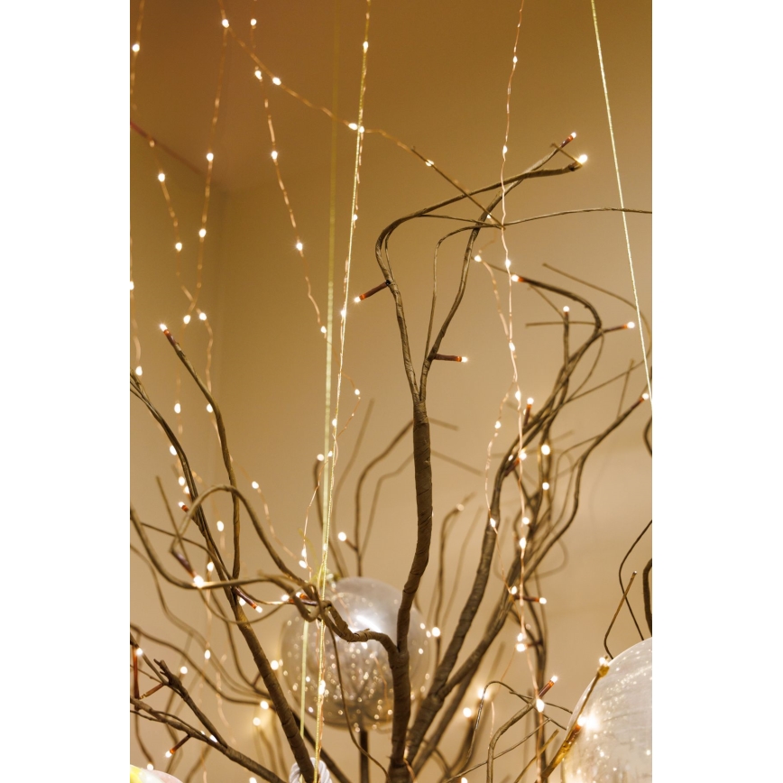 LED Božićno dekorativno umjetno stablo TREE 176xLED/230V 2,5 m