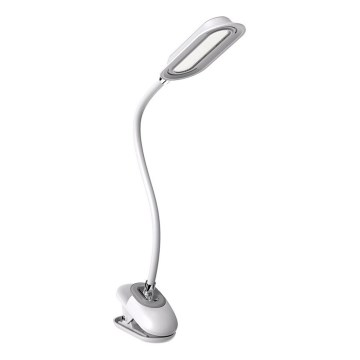 LED+CCT Podesiva stolna svjetiljka s kopčom CLIP LED/7,5W/230V 3000/4200/5000K bijela