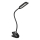 LED+CCT stolna lampa s kopčom i prigušivanjem CLIP LED/7,5W/230V 3000/4200/5000K crna
