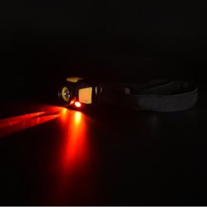 LED Čeona svjetiljka 2xLED/5W/3xAAA + LED/3W
