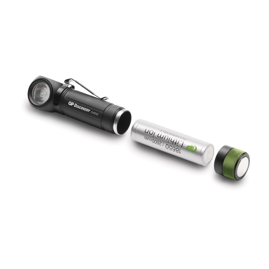 LED čeona svjetiljka GP DISCOVERY CHR35 LED/3,7V/2600mAh