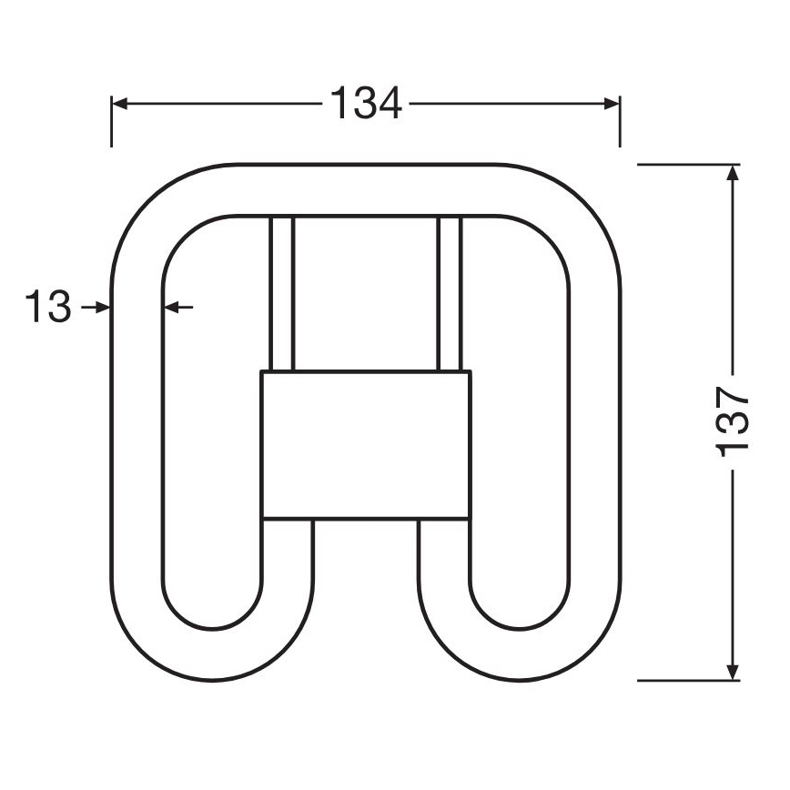 LED Cijev za fluorescentnu rasvjetu GR8/7W/230V 3000K - Osram