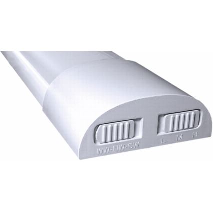LED svjetiljka s mogućnošću prigušivanja DAISY RIBBON LED/20/30/40W/230V 3000/4300/6500K 120 cm bijela
