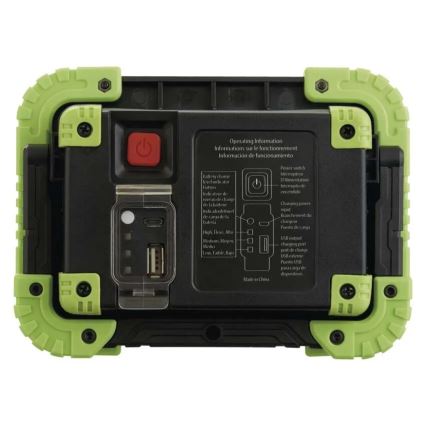 LED COB Punjivi reflektor LED/3,7V 3000 mAh IP44